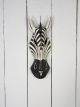 Zebra Mask Wall Hanger 30 x 11 x 5cm