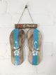 Love & Peace Flip Flop Hanger 29 x 13 x 2cm