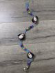 Felt Hanging Penguin String With Bell - Black And White