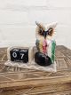 Owl Calendar 13 x 15 x 5 cm
