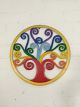 Round Rainbow Tree of Life Plaque  40cm