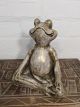 Yoga Pose Frog Crossed Legged 20 x 17 x 12 cm