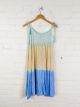 Assorted Dip Dye Strappy Sun Dress - 100% Viscose
