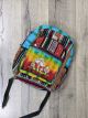 Tie Dye Hemp And Gheri Mushroom Backpack - 40 x 35 cm