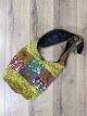 Mushroom Print And Patch Shoulder Bag - 40 x 37 cm - 100% Cotton