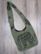 Elephant Print Shoulder Bag