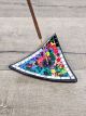 Rainbow Mosaic Triangle Incense Holder