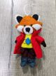 Fox In Jacket Hanging