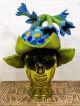 Felt Blue Flower Hat