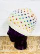 Rainbow Fleck Beanie Hat