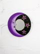 Purple Moon Mirror 15cm