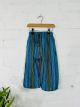 Kids Turquoise Stripe Trousers