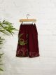 Years Maroon Wide Trousers