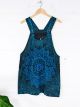 Blue Dungaree Dress