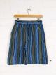Turquoise Stripe Shorts
