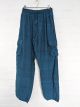 Petrol Plain Cargo Pocket Trousers - 100% Cotton