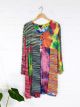 ML Rainbow Knitted Long Sleeve Dress - 100% Cotton