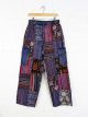 Purple Patchwork Cargo Trousers