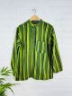 Green Grandad Shirt