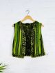 Green Open Waistcoat