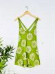 Green Daisy Short Dress