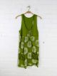 Green Daisy Short Dress Top