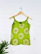 Green Daisy Print Vest