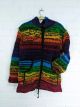 Rainbow Wool Zip Jacket