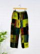 Green Patchwork Trousers