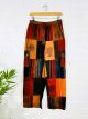 Rust Patchwork Trousers