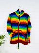 Rainbow Knitted Jacket