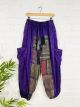 Purple Hareem Trousers