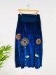 Navy Long Skirt