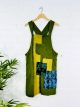 Green Short Dungaree Dress