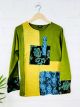 Green Long Sleeve Top