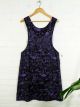 ML Purple Short Dress 100% Cotton