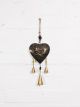 Brass Hanging Heart