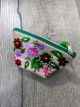 Flower Embroidered Purse