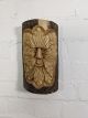 Green Man Carved Wall Hanger 27 x 16 x 7cm