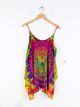 Assorted Tie Dye Strappy Vest - 100% Viscose